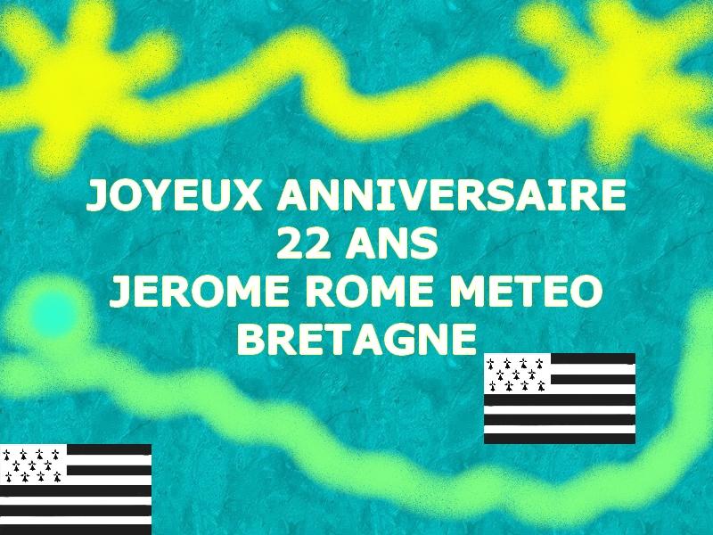 Joyeux anniversaire Jérôme! (Rennes)